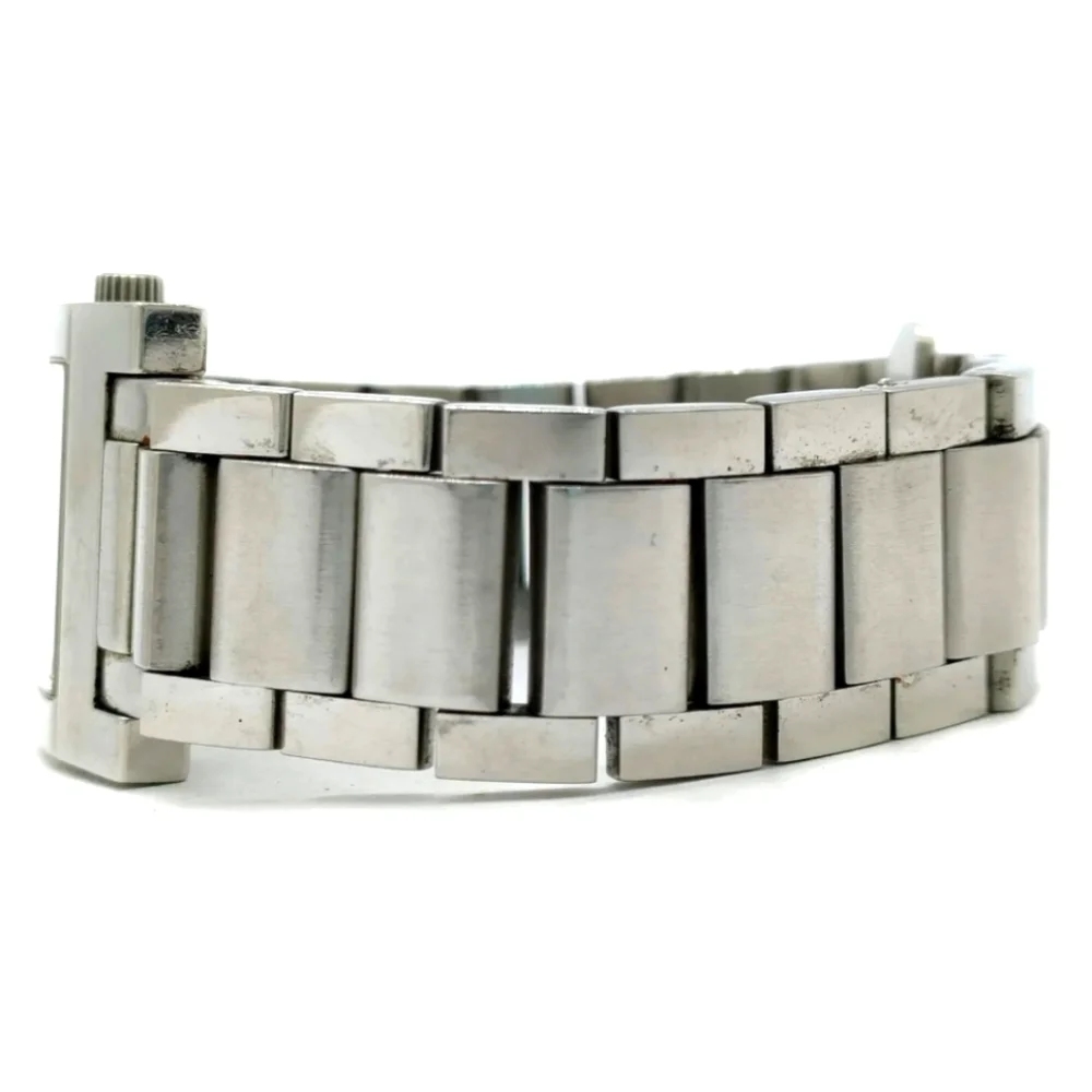 Gucci Watch  7700L 23mm Women's Black X Silver